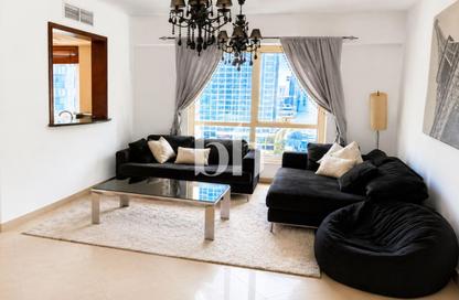 Apartment - 1 Bedroom - 2 Bathrooms for rent in Icon Tower 2 - JLT Cluster L - Jumeirah Lake Towers - Dubai