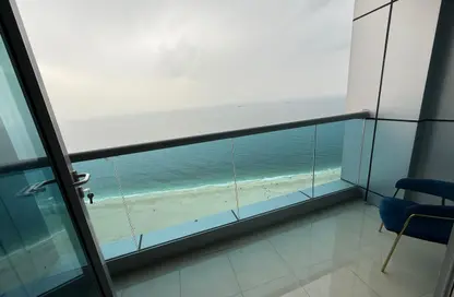 Apartment - 2 Bedrooms - 2 Bathrooms for rent in Ajman Corniche Residences - Ajman Corniche Road - Ajman