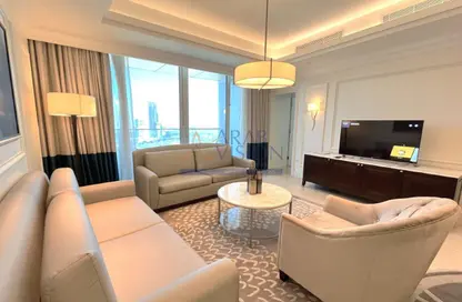 شقة - غرفة نوم - 2 حمامات للايجار في جادة كمبينسكي - وسط مدينة دبي - دبي