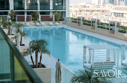 Apartment - 1 Bedroom - 2 Bathrooms for rent in Binghatti Amber - District 11 - Jumeirah Village Circle - Dubai