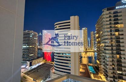Apartment - Studio - 1 for rent in AG Tower - Business Bay - Dubai