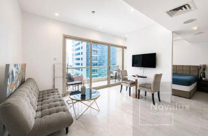 Apartment - Studio - 1 for rent in The Royal Oceanic - Dubai Marina - Dubai