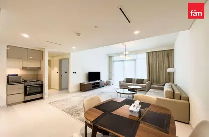 Apartment - 1 Bedroom - 1 Bathroom for rent in Marina Vista Tower 1 - Marina Vista - EMAAR Beachfront - Dubai Harbour - Dubai