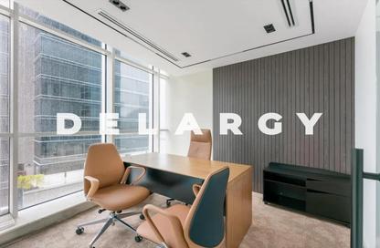 Office Space - Studio - 1 Bathroom for rent in Lake Central - Business Bay - Dubai