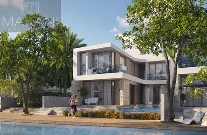 Villa - 4 Bedrooms - 6 Bathrooms for sale in Coral Beach Villas - Siniyah Island - Umm Al Quwain Marina - Umm Al Quwain