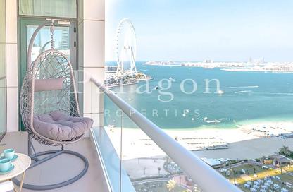 Apartment - 1 Bedroom - 1 Bathroom for rent in Al Bateen Residences - Jumeirah Beach Residence - Dubai