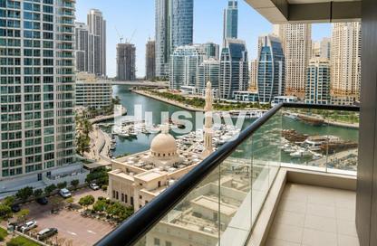 شقة - 2 غرف نوم - 2 حمامات للايجار في برج إسكان - دبي مارينا - دبي