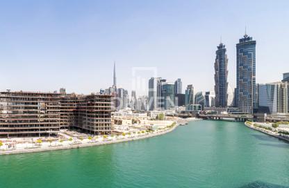 Apartment - 3 - 4 for rent in Canal Front Residence 7 - Canal Front Residences - Al Wasl - Dubai