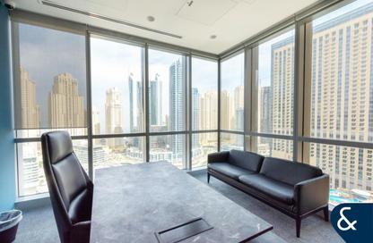 Office Space - Studio for rent in Marina Plaza - Dubai Marina - Dubai