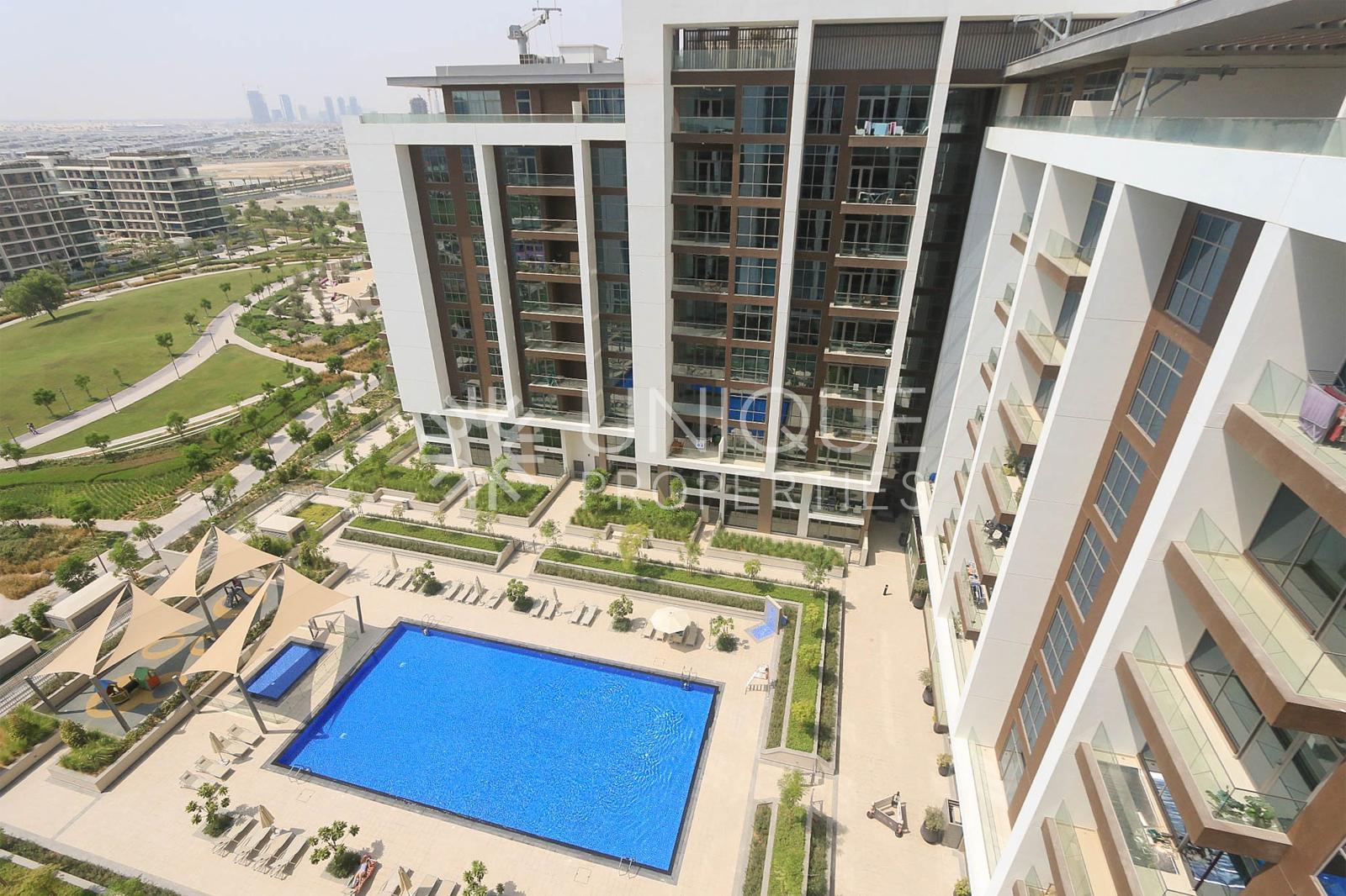 Unfurnished | Pool and Park View | High Floor