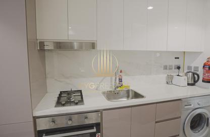 Apartment - Studio - 1 Bathroom for rent in Azizi Riviera 48 - Azizi Riviera - Meydan One - Meydan - Dubai