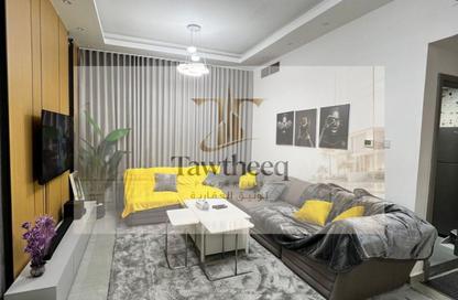 Apartment - 1 - 2 for sale in Tower A3 - Ajman Pearl Towers - Ajman Downtown - Ajman