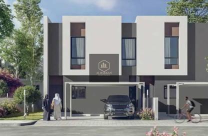 Villa - 2 Bedrooms - 4 Bathrooms for rent in Sarab 2 - Aljada - Sharjah