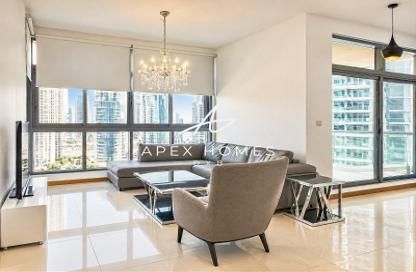 Apartment - 2 - 3 for rent in Iris Blue - Dubai Marina - Dubai