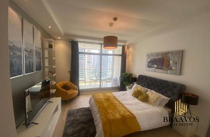 Apartment - Studio - 1 Bathroom for rent in Skyview Tower - Dubai Marina - Dubai