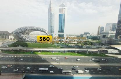 Office Space - Studio - 1 Bathroom for rent in City Tower 2 - City Towers - Sheikh Zayed Road - Dubai