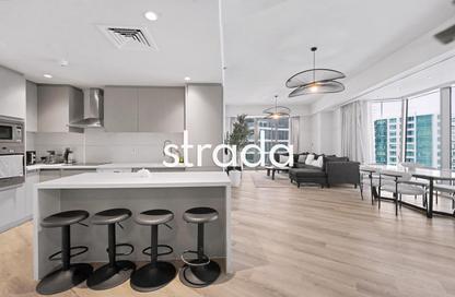 Apartment - 2 Bedrooms - 3 Bathrooms for rent in Trident Grand Residence - Dubai Marina - Dubai