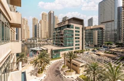 Apartment - 1 Bedroom - 2 Bathrooms for rent in Al Majara 2 - Al Majara Towers - Dubai Marina - Dubai