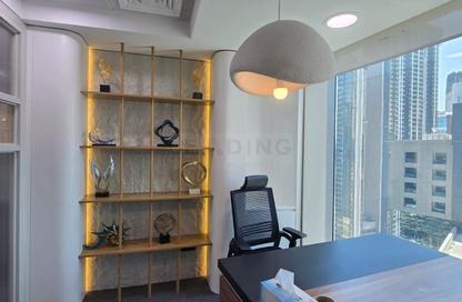 Business Centre - Studio - 2 Bathrooms for rent in The Binary Tower - Business Bay - Dubai