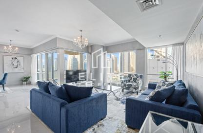 Apartment - 3 Bedrooms - 4 Bathrooms for sale in Al Majara 1 - Al Majara Towers - Dubai Marina - Dubai