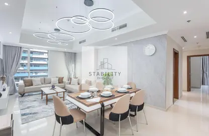 Apartment - 2 Bedrooms - 3 Bathrooms for rent in Dunya Tower - Burj Khalifa Area - Downtown Dubai - Dubai