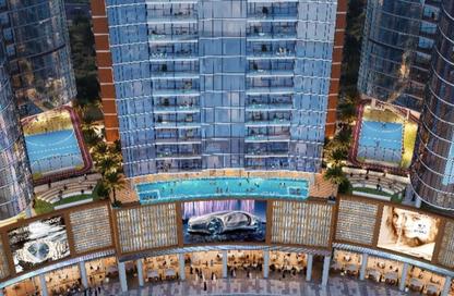 Apartment - Studio - 1 for sale in Orchid Towers - Tiger Downtown Ajman - Al Alia - Ajman Apartment - Studio - 1 for sale in Orchid Towers - Tiger Downtown Ajman - Al Alia - Ajman