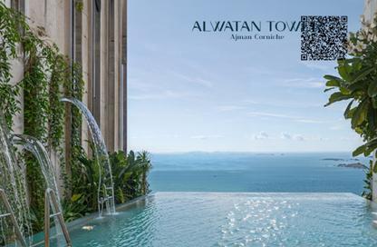 Apartment - Studio - 1 Bathroom for sale in Al Watan Tower - Ajman Corniche Road - Ajman Apartment - Studio - 1 Bathroom for sale in Al Watan Tower - Ajman Corniche Road - Ajman