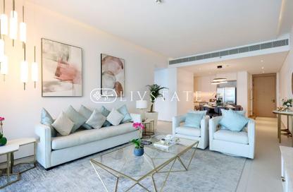 Apartment - 2 - 3 for rent in Jumeirah Gate Tower 1 - The Address Jumeirah Resort and Spa - Jumeirah Beach Residence - Dubai