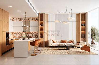 Apartment - 2 - 2 for sale in Binghatti Skyflame 1 - Binghatti Skyflame - Majan - Dubai