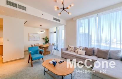 Apartment - 3 Bedrooms - 4 Bathrooms for rent in Creek Rise Tower 1 - Creek Rise - Dubai Creek Harbour (The Lagoons) - Dubai