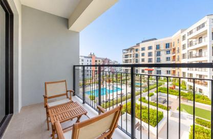 Apartment - 2 - 2 for rent in La Voile Building 1 - La Voile - Port de La Mer - La Mer - Jumeirah - Dubai