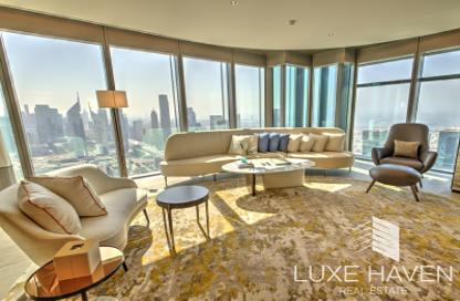 Apartment - 2 - 3 for rent in One Za'abeel The Residences - Zabeel 1 - Zabeel - Dubai