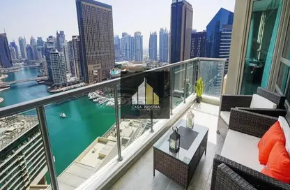 Apartment - 2 Bedrooms - 3 Bathrooms for rent in Marina Quays West - Marina Quays - Dubai Marina - Dubai