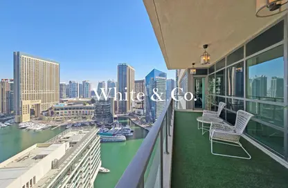 Apartment - 2 Bedrooms - 3 Bathrooms for rent in Marina Quays West - Marina Quays - Dubai Marina - Dubai