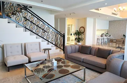 Apartment - 4 Bedrooms - 5 Bathrooms for rent in Barcelo Residences (Al Dar Tower) - Dubai Marina - Dubai