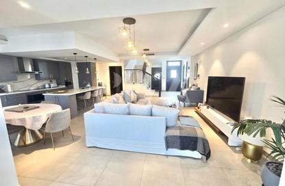Villa - 3 - 4 for rent in Casa Flores - Green Community Motor City - Motor City - Dubai