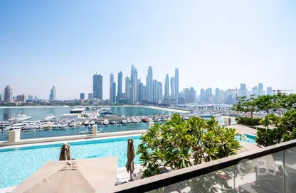 Apartment - 3 Bedrooms - 3 Bathrooms for rent in Marina Vista Tower 2 - Marina Vista - EMAAR Beachfront - Dubai Harbour - Dubai