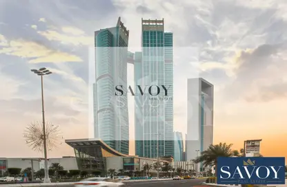 شقة - 2 غرف نوم - 3 حمامات للايجار في أبراج نيشن تاورز - شارع الكورنيش - أبوظبي