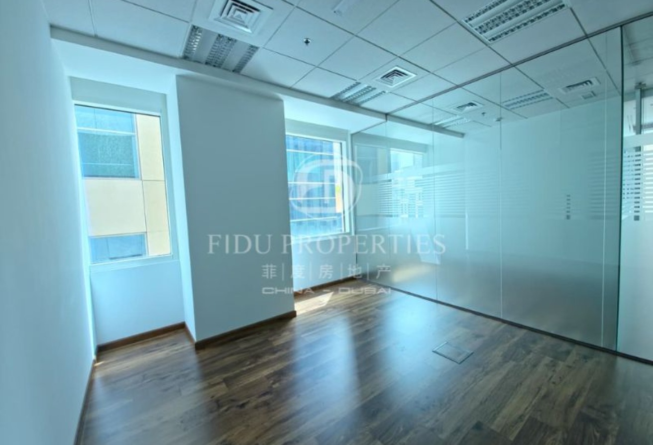 Glass-Partitioned | 7 Parking | Corner Office