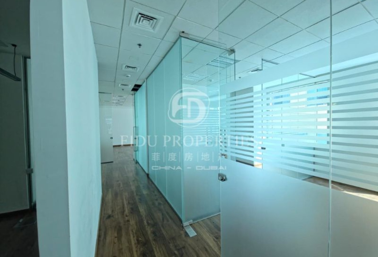 Glass-Partitioned | 7 Parking | Corner Office