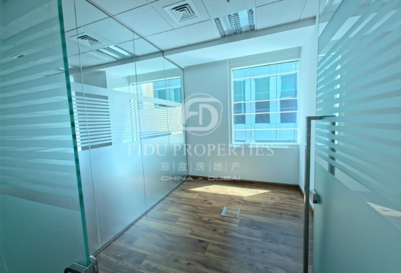 Glass-Partitioned | 7 Parking | Corner Office