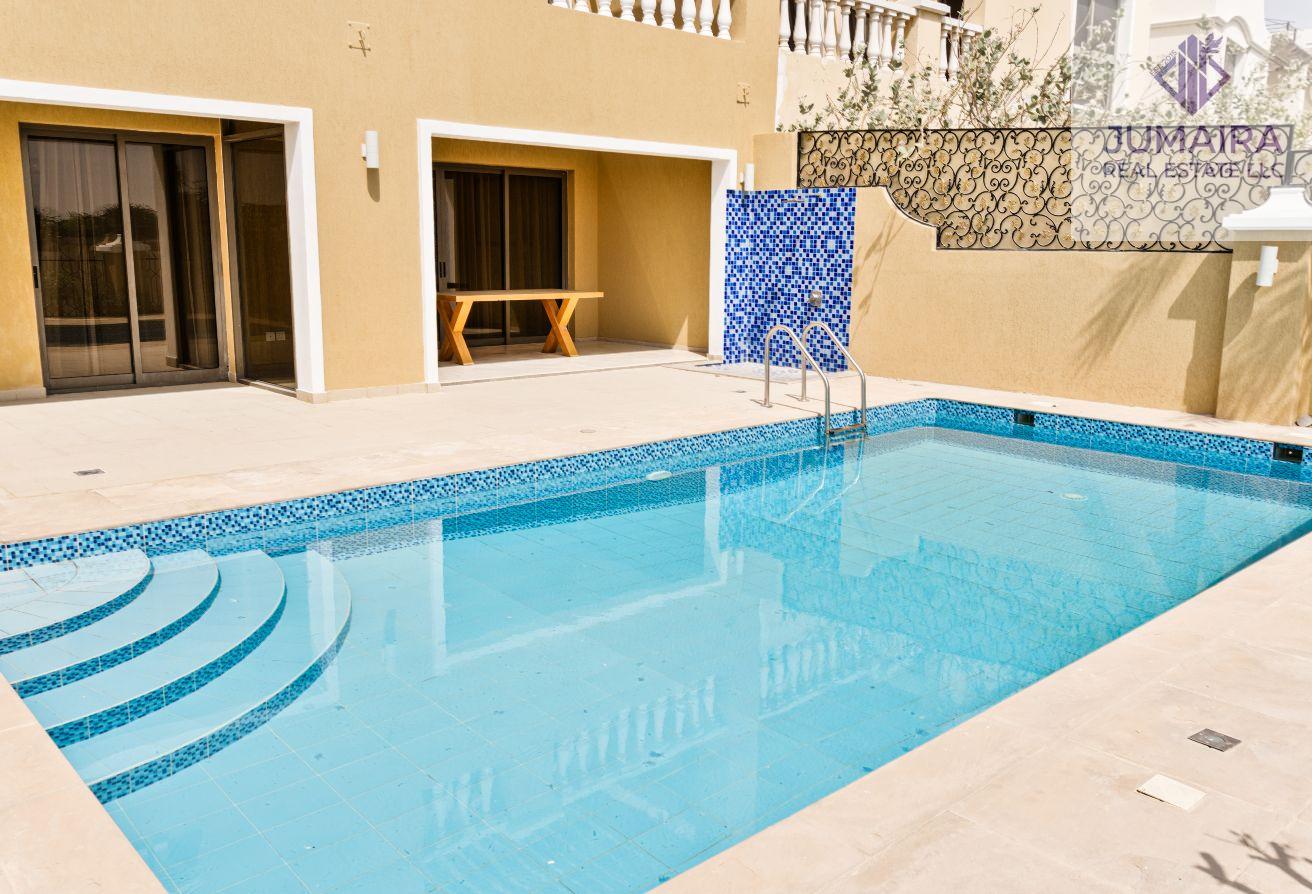 4 Bedroom Villa + maids | Golf View | Furnished