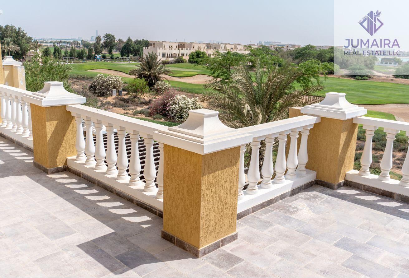4 Bedroom Villa + maids | Golf View | Furnished
