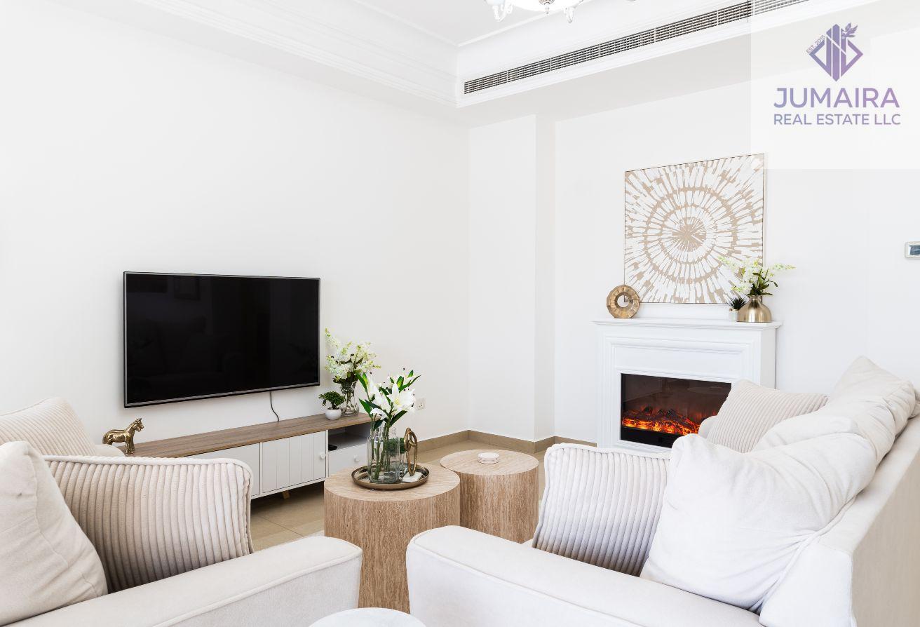 4 Bedroom Villa + maids | Golf View | Furnished