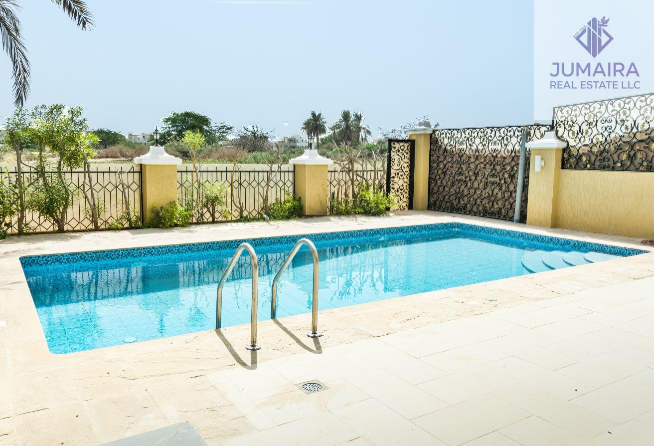 4 Bedroom Villa + maids | Golf View | Furnished