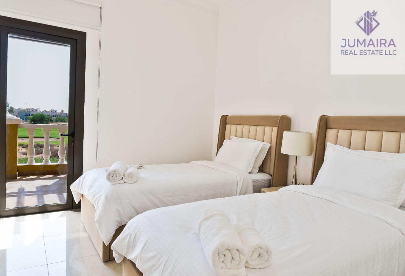 4 Bedroom Villa + maids | Golf View | Furnished