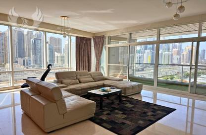 Apartment - 2 - 3 for rent in Madina Tower - JLT Cluster O - Jumeirah Lake Towers - Dubai
