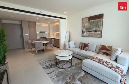 Apartment - 1 - 2 for rent in Binghatti Ghost - Dubai Healthcare City 2 - Al Jaddaf - Dubai