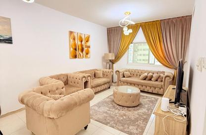 Apartment - 1 Bedroom - 2 Bathrooms for rent in New Al Taawun Road - Al Taawun - Sharjah