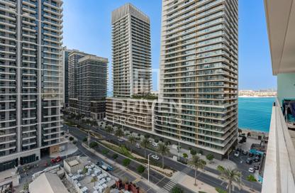 Apartment - 3 Bedrooms - 3 Bathrooms for rent in Palace Beach Residence Tower 1 - Palace Beach Residence - Emaar Beachfront - Dubai Harbour - Dubai